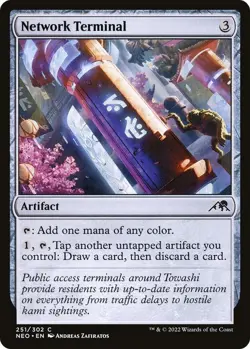 Network Terminal C Kamigawa: Neon Dynasty 251 NM - Image 1