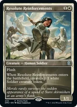 Resolute Reinforcements U Promo Pack: Dominaria United 430 NM - Image 1