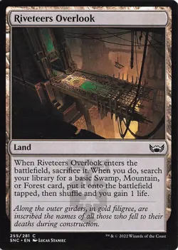 Riveteers Overlook (Ripple Foil) C Commander: Modern Horizons 3 369 LP - Image 1