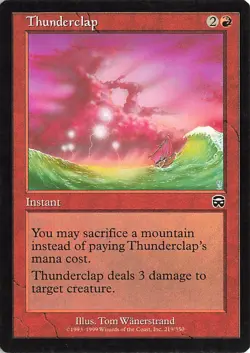 Thunderclap C Mercadian Masques 219 LP - Image 1