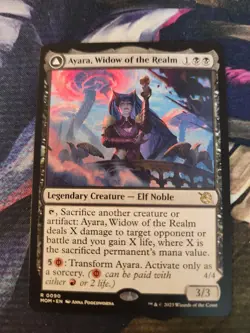 MTG MOM Ayara, Widow of the Realm / Ayara Furnace Queen - Image 1