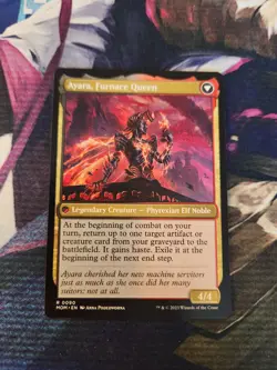 MTG MOM Ayara, Widow of the Realm / Ayara Furnace Queen - Image 2