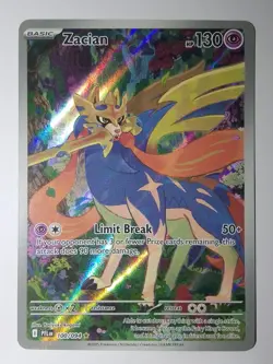 Zacian 100 Phantasmal Flames Pokemon card - Image 1