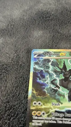 Zekrom EX 166/086 Special Illustration Rare Pokemon TCG Black Bolt Eng. M/NM - Image 3