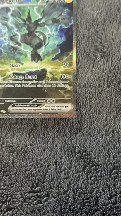 Zekrom EX 166/086 Special Illustration Rare Pokemon TCG Black Bolt Eng. M/NM - Image 4