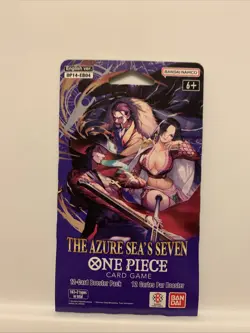One Piece TCG: The Azure Sea's Seven Sleeved Booster OP-14 English. - Image 1