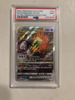 Pokemon TCG - Charizard VSTAR SWSH262 Promo PSA 9 - Image 1
