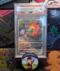 Pokemon TCG Charizard VSTAR SWSH262 - Promo - PSA 9 - Image 1