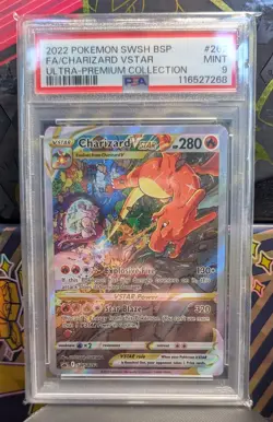 Pokemon TCG Charizard VSTAR SWSH262 - Promo - PSA 9 - Image 2