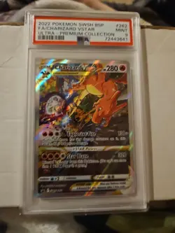 Pokemon TCG Charizard VSTAR SWSH262 Sword & Shield Promo PSA 9 - Image 1