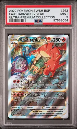 Charizard VSTAR - SWSH262 - PSA 9 - Black Star Promo - Pokemon TCG Card - Image 1