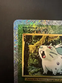 Nidoran F 82/110 Pokemon Legendary Collection Reverse Holo Lightly Played WOTC - Image 2
