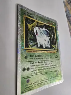 Nidoran Reverse Holo 82/110 - 2002 Legendary Collection Pokemon Card - Image 3