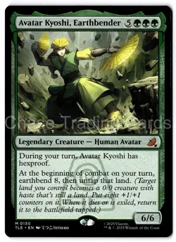 Avatar Kyoshi, Earthbender 130 Mythic Non-Foil Avatar MTG Mint NM - Image 1