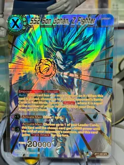 Dragon Ball Super Card Game SS2 Son Gohan, Z Fighter Ultimate Squad BT17-083... - Image 1