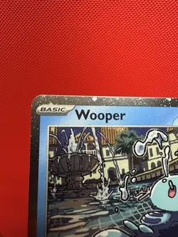 Wooper Cosmos Holo Black Star Promo - SVP155 Pokemon Card NM #438 - Image 5