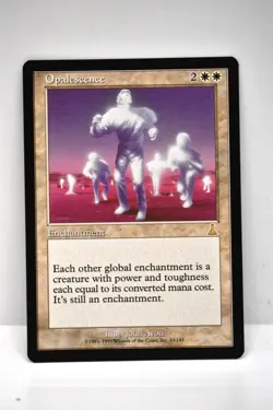 MAGIC THE GATHERING, OPALESCENCE, URZA'S DESTINY, NM, NEVER BEEN PLAYED - Image 1