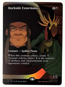 Dockside Extortionist - MTG ATLA Eternal (TLE 028) - Borderless FOIL - Image 1