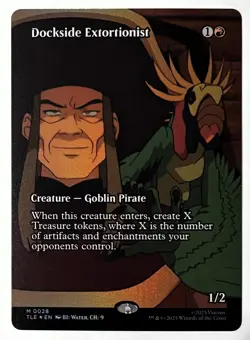 Dockside Extortionist - MTG ATLA Eternal (TLE 028) - Borderless FOIL - Image 2