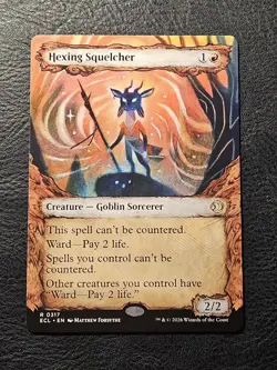Hexing Squelcher (Showcase) Lorwyn Eclipsed Regular - Image 1