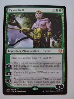 Tyvar Kell: Kaldheim Mtg Card, Mythic Rare Planeswalker Near Mint - Image 1