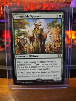 Formidable Speaker - Lorwyn Eclipsed - MtG- NM Regular - Image 1