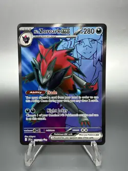 N's Zoroark ex 175/159 Sv09: Journey Together Ultra Rare Holo Pokemon TCG NM - Image 1
