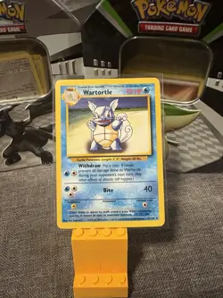 Pokemon TCG Wartortle Base Set 42/102 Regular Unlimited Uncommon - Image 1