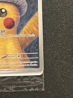Pikachu with Grey Felt Hat Van Gogh SVP085 2023 Promo Pokemon TCG - Sealed - Image 5