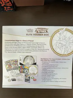 Pokemon TCG Sword & Shield Brilliant Stars Elite Trainer Box Booster Promo - Image 2