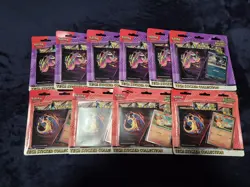 LOT (10) 3 PACK Pokemon Mega Evolution Ascended Heroes Tech Sticker Collection - Image 1