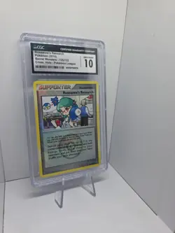 CGC 10 Roseanne's Research Crosshatch Holo Secret Wonders 2010 Pokemon #125 - Image 4