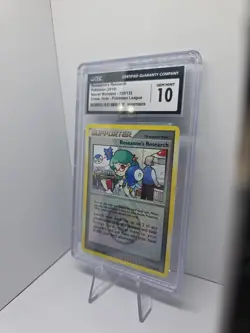 CGC 10 Roseanne's Research Crosshatch Holo Secret Wonders 2010 Pokemon #125 - Image 5