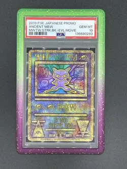 PSA 10 - 2019 Ancient Mew - Mewtwo Strikes Back Movie Pokemon - Image 1