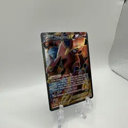 Volcanion EX (Full Art) 107/114 XY - Pokemon TCG Steam Siege Holo Near Mint - Image 2