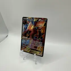 Volcanion EX (Full Art) 107/114 XY - Pokemon TCG Steam Siege Holo Near Mint - Image 3