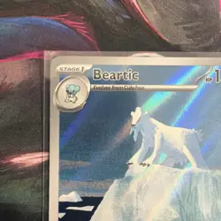 Pokemon TCG Beartic Illustration Rare Black Bolt Near Mint Condition 110/086 - Image 2