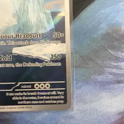 Pokemon TCG Beartic Illustration Rare Black Bolt Near Mint Condition 110/086 - Image 4