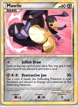 Pokemon TCG Mawile 64/95 Call of Legends LP - Image 1