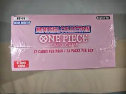 One Piece EB-01 Memorial Collection Booster Box English Sealed - Image 3