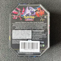 Pokemon TCG Galarian Zapdos Crown Zenith Tin Brand New & Sealed - Image 2