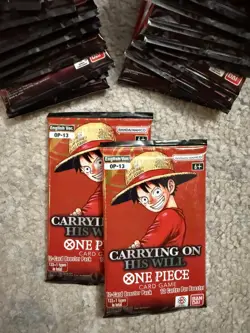 One Piece Carrying On His Will OP-13 English Booster Box Factory UNSEALED Bandai - Image 5