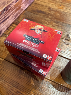 One Piece Carrying On His Will OP-13 English Booster Box Factory UNSEALED Bandai - Image 1