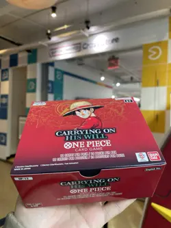 One Piece Carrying On His Will OP-13 English Booster Box Factory UNSEALED Bandai - Image 1