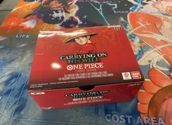 One Piece Carrying On His Will OP-13 English Booster Box Factory UNSEALED Bandai - Image 2