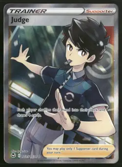 Judge TG25/TG30 SWSH12: Silver Tempest Trainer Gallery Pokemon TCG - Image 1