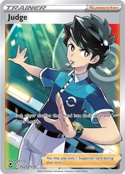 Judge - TG25/TG30 - SWSH12: Silver Tempest Trainer Gallery - Ultra Rare - NM ... - Image 1