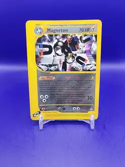 Magneton 22/147 Aquapolis Non-Holo Rare Pokemon Card TCG - Image 1