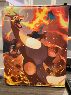 💥 Pokemon Trading Card Binder Holder 50 Page 400-Slot Charizard - Image 2