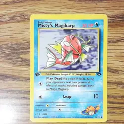 Misty's Magikarp 88/132 GYM CHALLENGE 1st Edition Pokemon Card (LP) 022221 - Image 1
